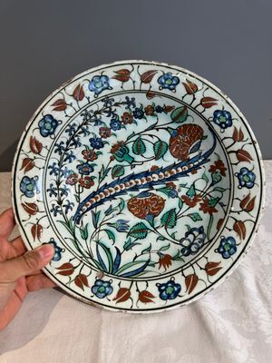 A polychrome Iznik 'saz leaf' dish, Turkey, 17th C. — foto 6