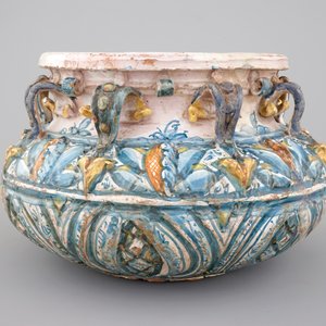 A polychrome relief-decorated basin, Winterthur, Switzerland, 16th C. — 照片 5