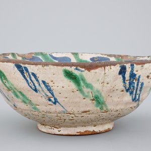 A polychrome Spanish bowl, Fajalauza, early 19th C. — 照片 4