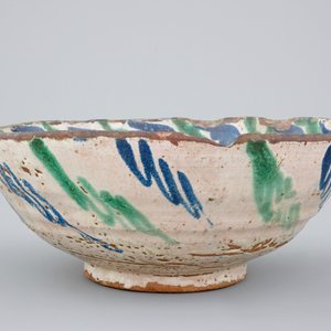 A polychrome Spanish bowl, Fajalauza, early 19th C. — 照片 5