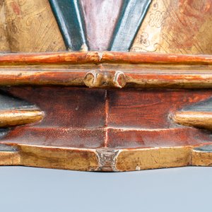 A polychrome wooden bust of the Virgin Mary, Germany, 15/16th C. — photo 19