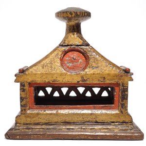A polychrome wooden reliquary, Alps region, Austria or Italy, 1st half 16th C. — photo 2