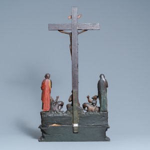 A polychromed wooden crucifixion group, Northern Italy, 16th C. — photo 3