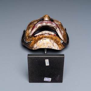 A polychromed wooden mask, Java, Indonesia, 19th C. — 照片 6