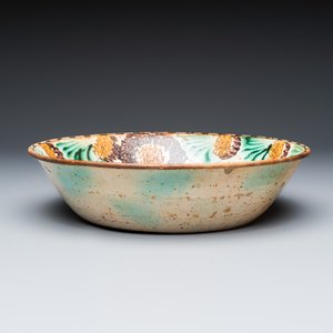 A Portuguese Ratinho pottery bowl decorated with a bird — photo 3