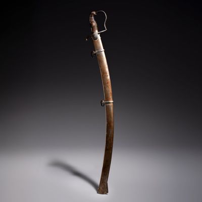 A Prussian 'Blüchersäbel' cavalry trooper's sabre, Model 1811, 30th Landwehr Regiment, 19th C., 19th C.