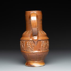 A Raeren stoneware 'peasant dance' jug, late 16th C. — photo 2
