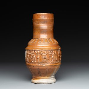 A Raeren stoneware 'peasant dance' jug, late 16th C. — photo 4
