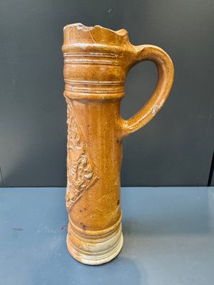 A Raeren stoneware 'Schnelle' with the coat of arms of the Holy Roman Emperor Rudolph II, dated 1583 — photo 5