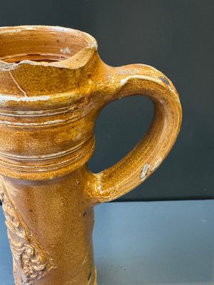 A Raeren stoneware 'Schnelle' with the coat of arms of the Holy Roman Emperor Rudolph II, dated 1583 — photo 7