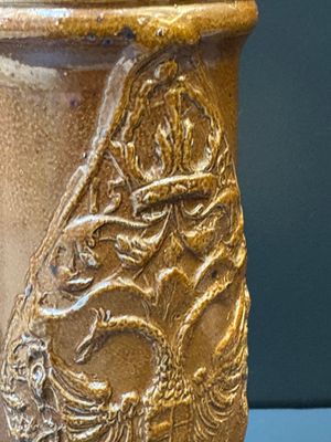 A Raeren stoneware 'Schnelle' with the coat of arms of the Holy Roman Emperor Rudolph II, dated 1583 — photo 9