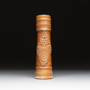 A Raeren stoneware 'Schnelle' with the coat of arms of the Holy Roman Emperor Rudolph II, dated 1583 — photo 1