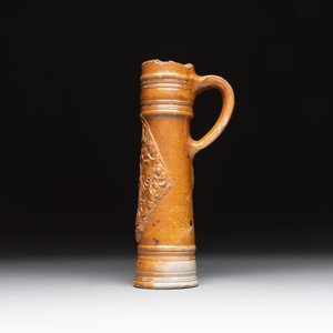 A Raeren stoneware 'Schnelle' with the coat of arms of the Holy Roman Emperor Rudolph II, dated 1583 — photo 2