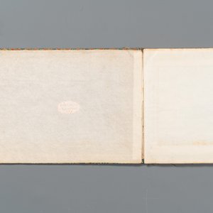 A rare album with Chinese rice paper paintings of 'Hong' views, figures and ships, Canton, Foekhing New Street No. 1, 19/20th century — 照片 13