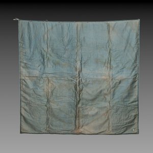 A rare and fine Ottoman oil-painted and embroidered silk panel depicting Basi Bozuic, 18/19th C. — photo 2