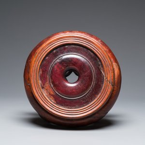 A rare and massive Chinese archaistic bronze 'lei' wine vessel with inscription, Song — 照片 6