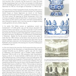 A rare blue and white Dutch Delft 'View of Duinrell' plaque, after an engraving by Petrus Schenk, first half 18th C. — 照片 6
