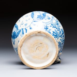 A rare blue and white Portuguese jug, dated 1630 — photo 7