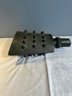 A rare Chinese archaic bronze bell, 'nao 鐃', Western Zhou — 照片 1