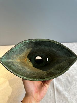 A rare Chinese archaic bronze bell, 'nao 鐃', Western Zhou — 照片 14