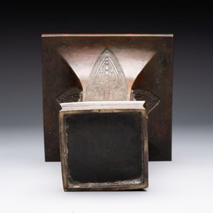 A rare Chinese archaistic bronze vase, 'Fanghu 方壺', Ming — foto 6