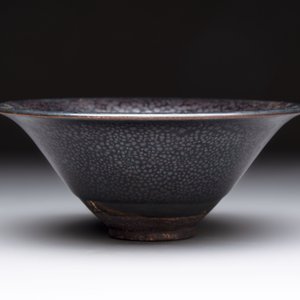A rare Chinese black-glazed 'oil-spot' tea bowl, Song/Jin — photo 5
