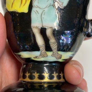 A rare Chinese black-ground enamelled ewer with Ottoman musicians, Qianlong — 照片 15