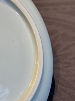 A rare Chinese blue and white 'Bleu de Hue' plate for the Vietnamese market, Bích Ngọc 碧玉 seal mark, 19th C. — photo 12