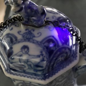 康熙  青花瓷咖啡壶    — 照片 12