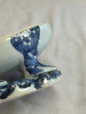 A rare Chinese blue and white ko-sometsuke 'Three-legged Toad' incense burner  — photo 14