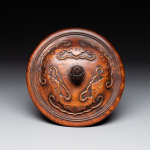A rare Chinese blue and white lantern-shaped vase with figures in a landscape and calligraphy, Shunzi/early Kangxi — photo 9