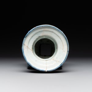 A rare Chinese blue and white openworked incense burner, Ming — 照片 5