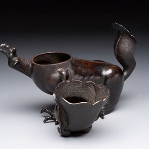 A rare Chinese bronze lion-form censer, Southern Song — 照片 2