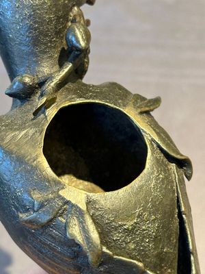 A rare Chinese bronze 'parrot' incense burner, Ming — photo 12