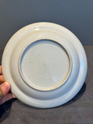 A rare Chinese Canton famille rose armorial dish with the arms of Wight, ca. 1810 — photo 11