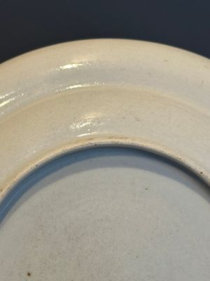 A rare Chinese Canton famille rose armorial dish with the arms of Wight, ca. 1810 — photo 14