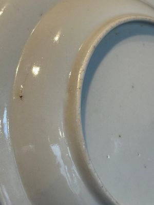A rare Chinese Canton famille rose armorial soup plate with the arms of Wight, ca. 1810 — photo 11