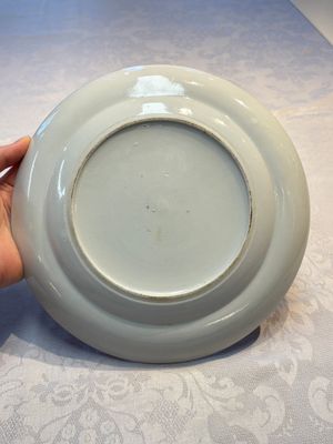 A rare Chinese Canton famille rose dish, 19th C. — 照片 9