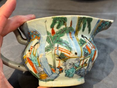 A rare Chinese Canton famille verte 27-piece tea service, 19th C. — photo 18