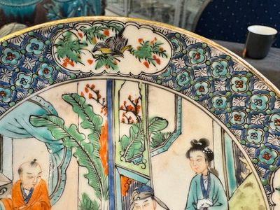 A rare Chinese Canton famille verte 27-piece tea service, 19th C. — photo 47