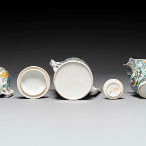 A rare Chinese Canton famille verte 27-piece tea service, 19th C. — photo 5