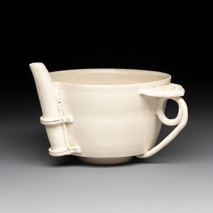 A rare Chinese ding-type handled cup, Song — photo 1