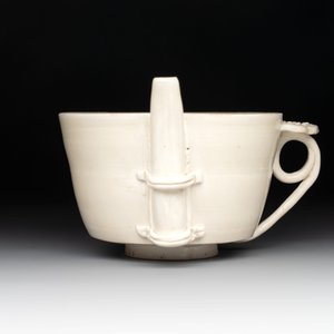 A rare Chinese ding-type handled cup, Song — photo 5