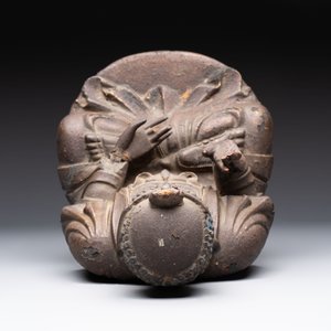A rare Chinese dry lacquer figure of a Luohan, Ming — photo 5