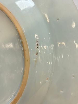 A rare Chinese Dutch-decorated 'The miracle of Zaandam' plate and cup, Qianlong — photo 12