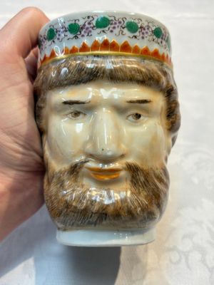 A rare Chinese export porcelain 'Neptune' mug, Qianlong, ca. 1785 — 照片 11