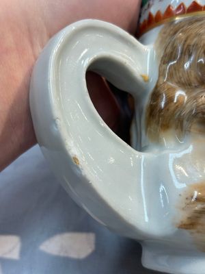 A rare Chinese export porcelain 'Neptune' mug, Qianlong, ca. 1785 — 照片 9