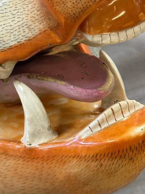 A rare Chinese famille rose 'boar head' tureen and cover, Qianlong — foto 9
