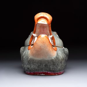 A rare Chinese famille rose 'boar head' tureen and cover, Qianlong — foto 4