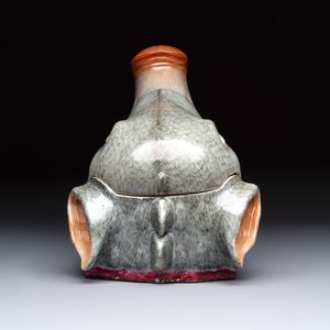 A rare Chinese famille rose 'boar head' tureen and cover, Qianlong — foto 6